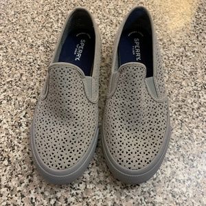 Women's Sperry Top Sider Suede Size 8